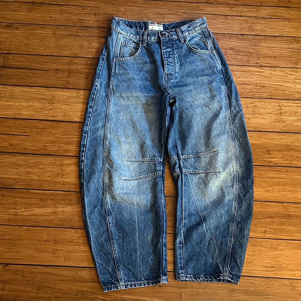 Free People Blue Women's Jeans